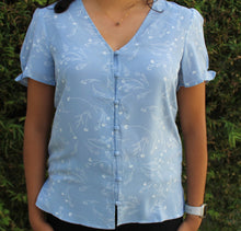 Load image into Gallery viewer, Sky Blue Blouse
