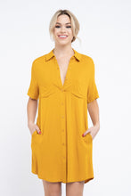 Load image into Gallery viewer, Caroline Button Down Dress
